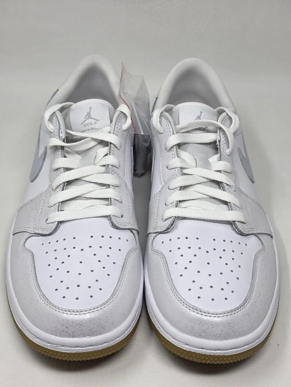 Air Jordan 1 Low G White Gum Men's Size 10.5 DD9315-111 Golf Shoes Sneakers New